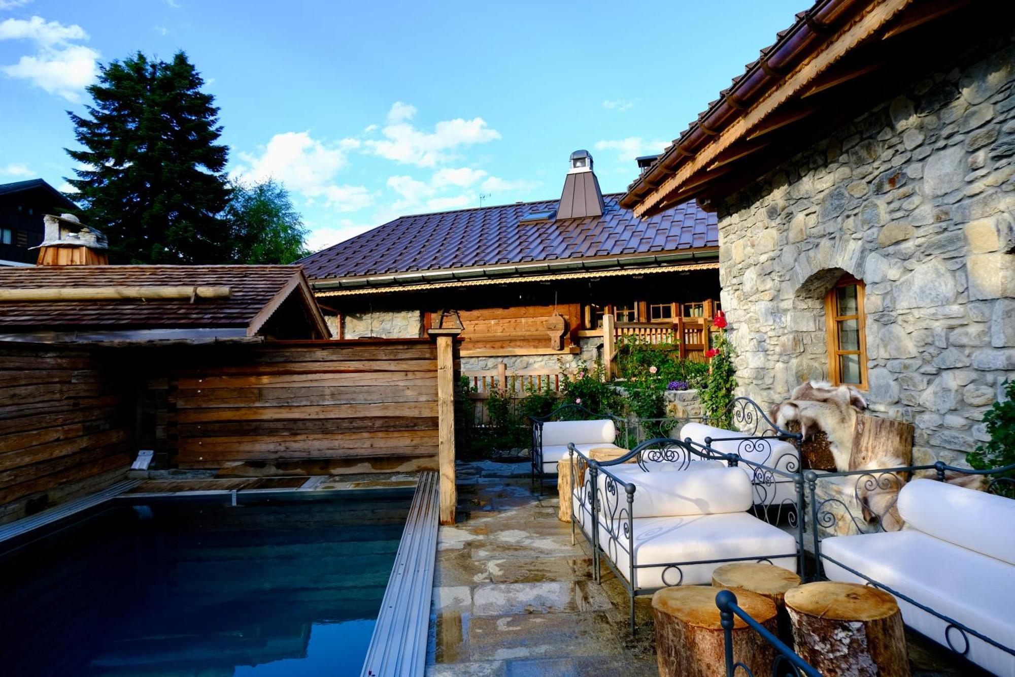 Hotel Marc Veyrat Megève Esterno foto